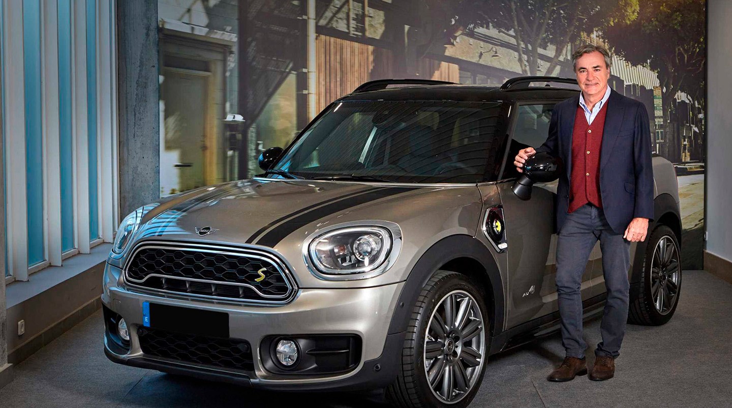 Carlos Sainz, embajador de MINI. Carlos Sainz, embajador de MINI.